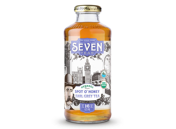 Savory & Bold Organic Spot O' Honey Earl Grey - – Seven Teas