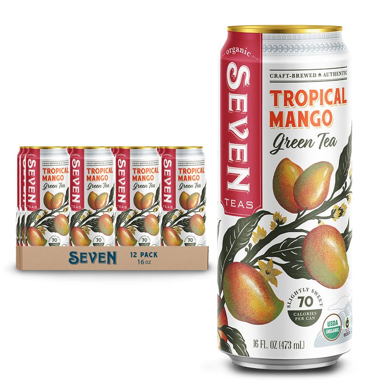 Tropical Mango Green Tea Classic Can