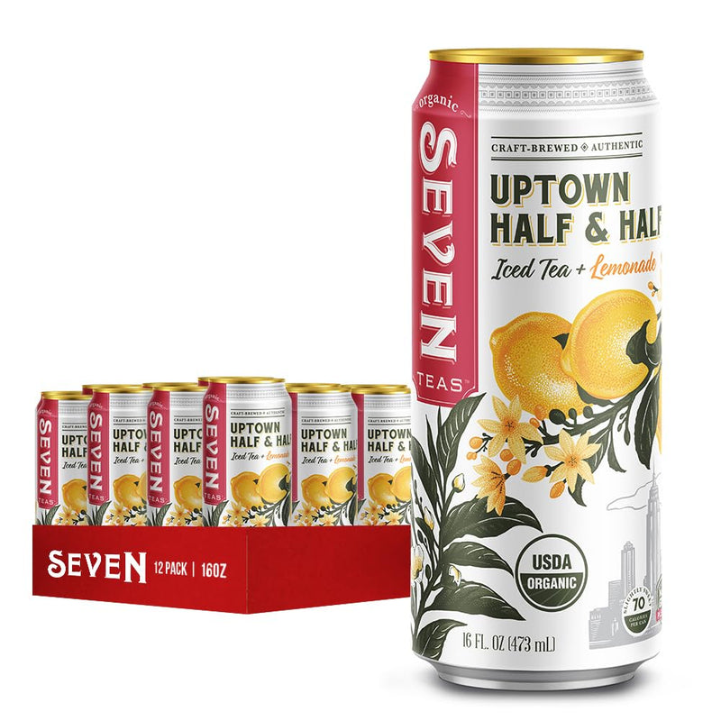 Uptown Half & Half Iced Tea + Lemonade Classic Can